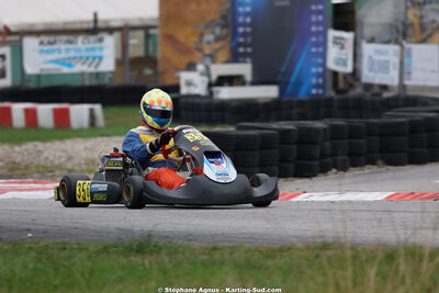 Benjamin DIAZ — 25/10/2026 : 3ème manche du Challenge Jean-Claude Sanchez à Aigues-Vives 2026 — karting