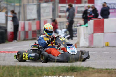Benjamin DIAZ — 25/10/2026 : 3ème manche du Challenge Jean-Claude Sanchez à Aigues-Vives 2026 — karting