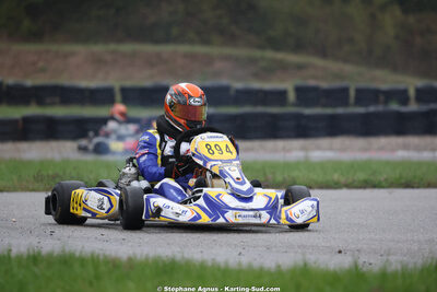 Thomas SUZANNE — 25/10/2026 : 3ème manche du Challenge Jean-Claude Sanchez à Aigues-Vives 2026 — karting