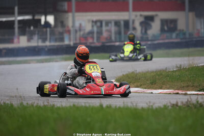 Matheo COURBIERES — 25/10/2026 : 3ème manche du Challenge Jean-Claude Sanchez à Aigues-Vives 2026 — karting