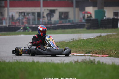 Mathieu FOURNIL — 25/10/2026 : 3ème manche du Challenge Jean-Claude Sanchez à Aigues-Vives 2026 — karting