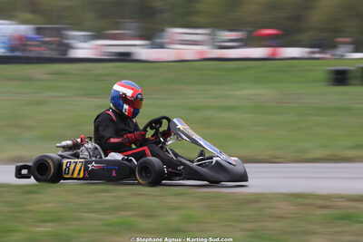 Mathieu FOURNIL — 25/10/2026 : 3ème manche du Challenge Jean-Claude Sanchez à Aigues-Vives 2026 — karting