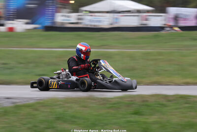 Mathieu FOURNIL — 25/10/2026 : 3ème manche du Challenge Jean-Claude Sanchez à Aigues-Vives 2026 — karting