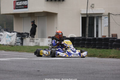 Thomas SUZANNE — 25/10/2026 : 3ème manche du Challenge Jean-Claude Sanchez à Aigues-Vives 2026 — karting