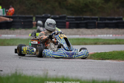Jules BAQUE — 25/10/2026 : 3ème manche du Challenge Jean-Claude Sanchez à Aigues-Vives 2026 — karting