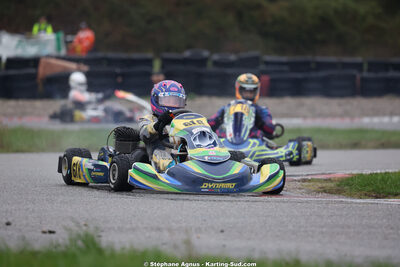 Mathis MESPOULEDE — 25/10/2026 : 3ème manche du Challenge Jean-Claude Sanchez à Aigues-Vives 2026 — karting