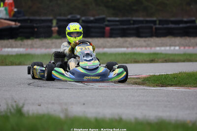 Dayan SERANO — 25/10/2026 : 3ème manche du Challenge Jean-Claude Sanchez à Aigues-Vives 2026 — karting