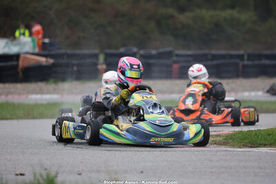 Gabin BONAFOS — 25/10/2026 : 3ème manche du Challenge Jean-Claude Sanchez à Aigues-Vives 2026 — karting