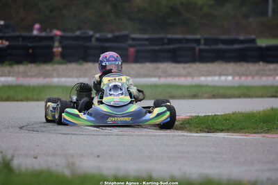 Mathis MESPOULEDE — 25/10/2026 : 3ème manche du Challenge Jean-Claude Sanchez à Aigues-Vives 2026 — karting
