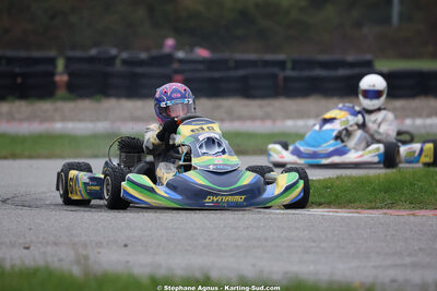 Mathis MESPOULEDE — 25/10/2026 : 3ème manche du Challenge Jean-Claude Sanchez à Aigues-Vives 2026 — karting