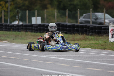 Jules BAQUE — 25/10/2026 : 3ème manche du Challenge Jean-Claude Sanchez à Aigues-Vives 2026 — karting