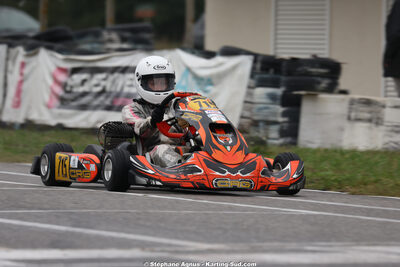 Lalie POMAYROL — 25/10/2026 : 3ème manche du Challenge Jean-Claude Sanchez à Aigues-Vives 2026 — karting