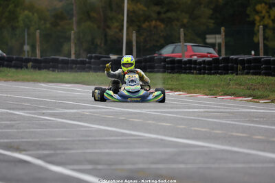Dayan SERANO — 25/10/2026 : 3ème manche du Challenge Jean-Claude Sanchez à Aigues-Vives 2026 — karting