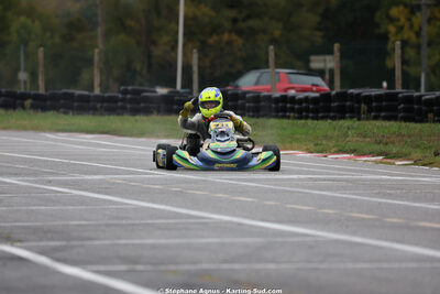 Dayan SERANO — 25/10/2026 : 3ème manche du Challenge Jean-Claude Sanchez à Aigues-Vives 2026 — karting