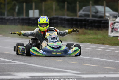 Dayan SERANO — 25/10/2026 : 3ème manche du Challenge Jean-Claude Sanchez à Aigues-Vives 2026 — karting