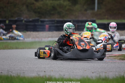 Alyssa DECARIS — 25/10/2026 : 3ème manche du Challenge Jean-Claude Sanchez à Aigues-Vives 2026 — karting