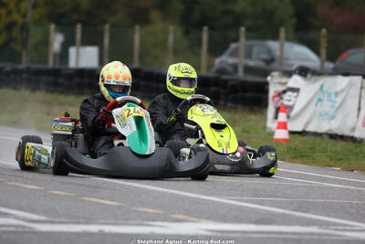 Andy DIAZ, Colyn TETUA — 25/10/2026 : 3ème manche du Challenge Jean-Claude Sanchez à Aigues-Vives 2026 — karting