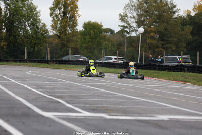 Andy DIAZ, Colyn TETUA — 25/10/2026 : 3ème manche du Challenge Jean-Claude Sanchez à Aigues-Vives 2026 — karting