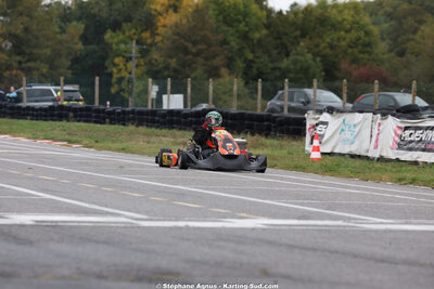 Alyssa DECARIS — 25/10/2026 : 3ème manche du Challenge Jean-Claude Sanchez à Aigues-Vives 2026 — karting