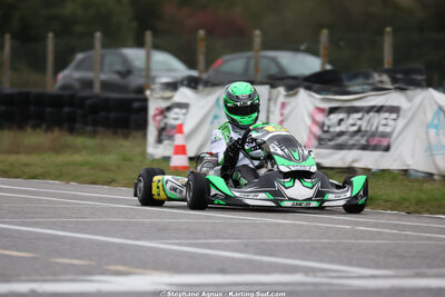 Yannick LECLERC — 25/10/2026 : 3ème manche du Challenge Jean-Claude Sanchez à Aigues-Vives 2026 — karting