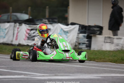 Paul GLEIZE — 25/10/2026 : 3ème manche du Challenge Jean-Claude Sanchez à Aigues-Vives 2026 — karting