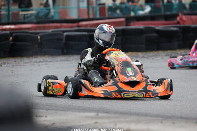 John HUGUET — 25/10/2026 : 3ème manche du Challenge Jean-Claude Sanchez à Aigues-Vives 2026 — karting