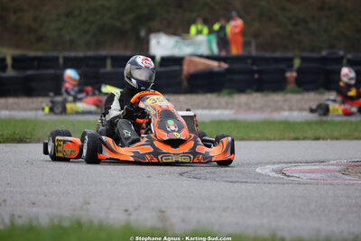 John HUGUET — 25/10/2026 : 3ème manche du Challenge Jean-Claude Sanchez à Aigues-Vives 2026 — karting