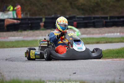 Benjamin DIAZ — 25/10/2026 : 3ème manche du Challenge Jean-Claude Sanchez à Aigues-Vives 2026 — karting