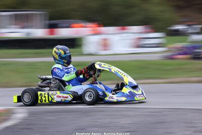 Sébastien ANDRES — 25/10/2026 : 3ème manche du Challenge Jean-Claude Sanchez à Aigues-Vives 2026 — karting