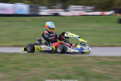 Samy GHARBI — 25/10/2026 : 3ème manche du Challenge Jean-Claude Sanchez à Aigues-Vives 2026 — karting