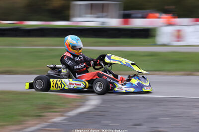 Samy GHARBI — 25/10/2026 : 3ème manche du Challenge Jean-Claude Sanchez à Aigues-Vives 2026 — karting