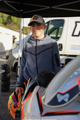 Raphaël TEISSIER — 25/10/2026 : 3ème manche du Challenge Jean-Claude Sanchez à Aigues-Vives 2026 — karting