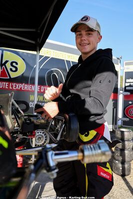 Léo LAFFITE — 25/10/2026 : 3ème manche du Challenge Jean-Claude Sanchez à Aigues-Vives 2026 — karting