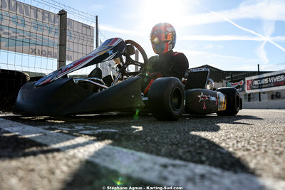 Mathieu FOURNIL — 25/10/2026 : 3ème manche du Challenge Jean-Claude Sanchez à Aigues-Vives 2026 — karting