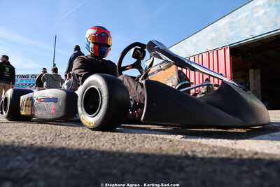 Mathieu FOURNIL — 25/10/2026 : 3ème manche du Challenge Jean-Claude Sanchez à Aigues-Vives 2026 — karting