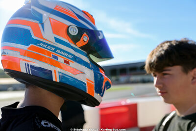 Jules BAQUE — 25/10/2026 : 3ème manche du Challenge Jean-Claude Sanchez à Aigues-Vives 2026 — karting