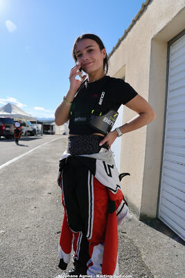 Marine APOUX — 25/10/2026 : 3ème manche du Challenge Jean-Claude Sanchez à Aigues-Vives 2026 — karting