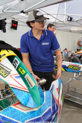Lorenzo SUAU — 25/10/2026 : 3ème manche du Challenge Jean-Claude Sanchez à Aigues-Vives 2026 — karting