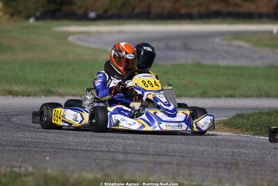 Thomas SUZANNE — 25/10/2026 : 3ème manche du Challenge Jean-Claude Sanchez à Aigues-Vives 2026 — karting