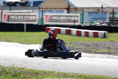 Mathieu FOURNIL — 25/10/2026 : 3ème manche du Challenge Jean-Claude Sanchez à Aigues-Vives 2026 — karting