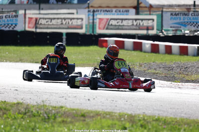 Matheo COURBIERES — 25/10/2026 : 3ème manche du Challenge Jean-Claude Sanchez à Aigues-Vives 2026 — karting