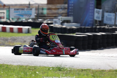 Matheo COURBIERES — 25/10/2026 : 3ème manche du Challenge Jean-Claude Sanchez à Aigues-Vives 2026 — karting