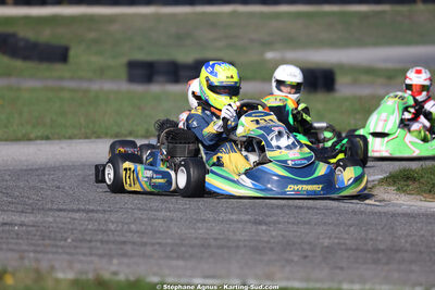 Dayan SERANO — 25/10/2026 : 3ème manche du Challenge Jean-Claude Sanchez à Aigues-Vives 2026 — karting