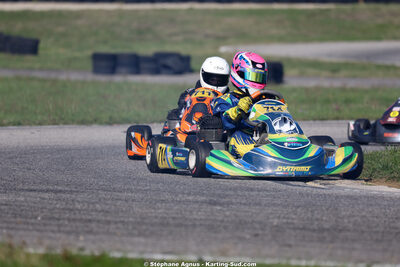 Gabin BONAFOS — 25/10/2026 : 3ème manche du Challenge Jean-Claude Sanchez à Aigues-Vives 2026 — karting