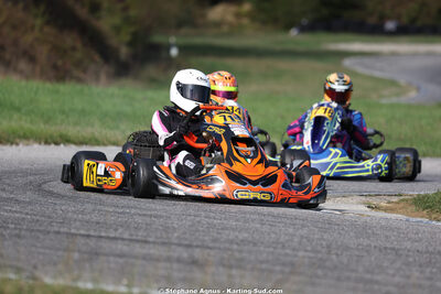 Lalie POMAYROL — 25/10/2026 : 3ème manche du Challenge Jean-Claude Sanchez à Aigues-Vives 2026 — karting