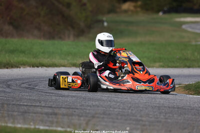 Lalie POMAYROL — 25/10/2026 : 3ème manche du Challenge Jean-Claude Sanchez à Aigues-Vives 2026 — karting