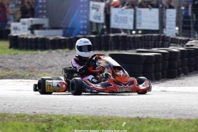 Lalie POMAYROL — 25/10/2026 : 3ème manche du Challenge Jean-Claude Sanchez à Aigues-Vives 2026 — karting