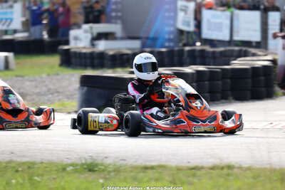 Lalie POMAYROL — 25/10/2026 : 3ème manche du Challenge Jean-Claude Sanchez à Aigues-Vives 2026 — karting