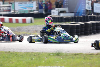 Gabin BONAFOS — 25/10/2026 : 3ème manche du Challenge Jean-Claude Sanchez à Aigues-Vives 2026 — karting