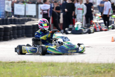 Gabin BONAFOS — 25/10/2026 : 3ème manche du Challenge Jean-Claude Sanchez à Aigues-Vives 2026 — karting